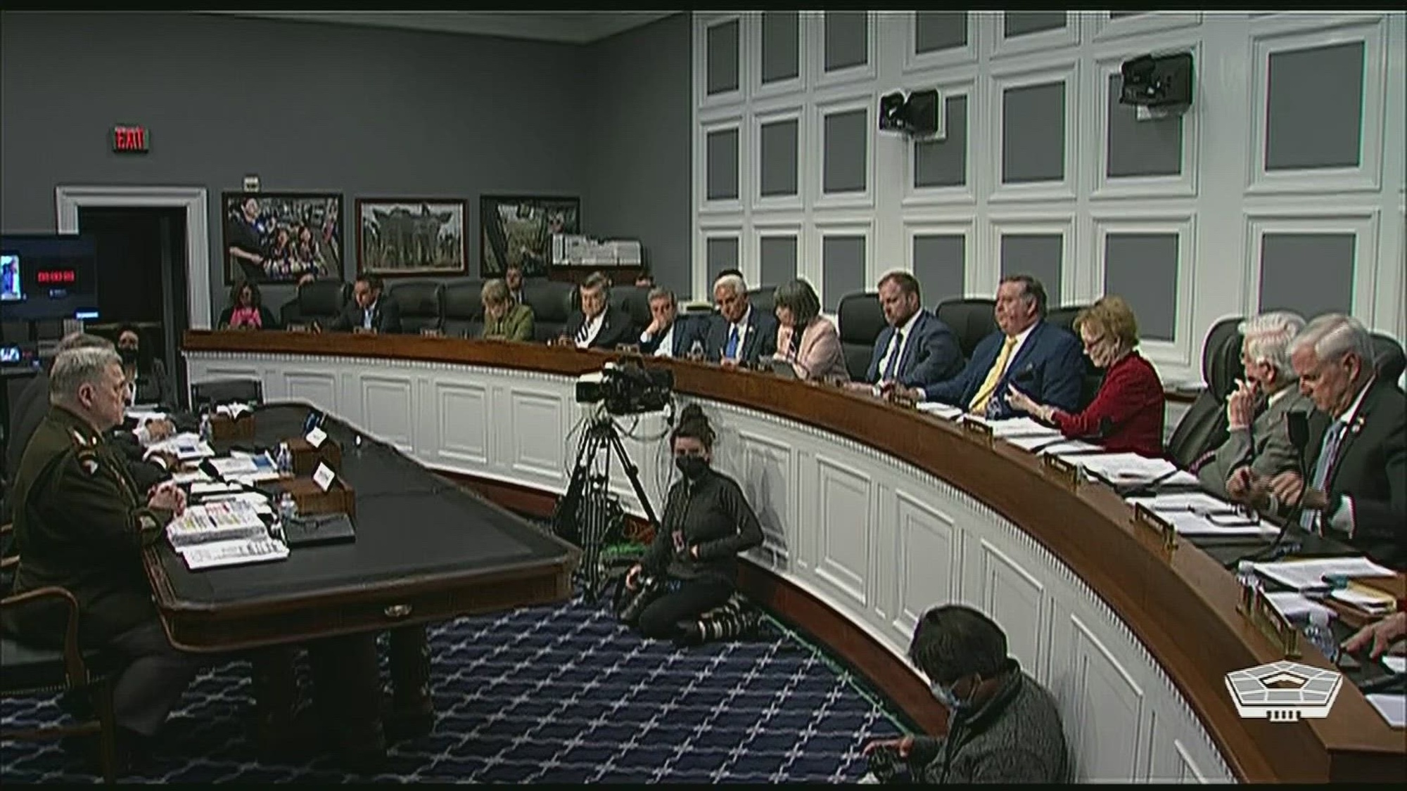 Secretary of Defense Lloyd J. Austin III; Michael J. McCord, undersecretary of defense (comptroller) and chief financial officer; and Army Gen. Mark A. Milley, chairman of the Joint Chiefs of Staff, testify to the House Appropriations Committee subcommittee on Defense regarding the DOD budget for fiscal year 2023.