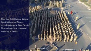 Arizona National Guard conducts mustering of troops ceremony