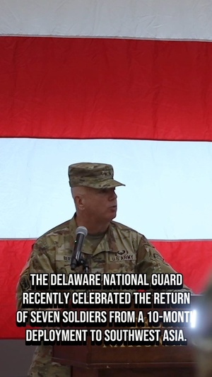 Delaware National Guard celebrates homecoming