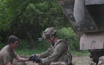 5-7th Cavalry Regiment Performs Casualty Care Training During Combined Resolve 25-2