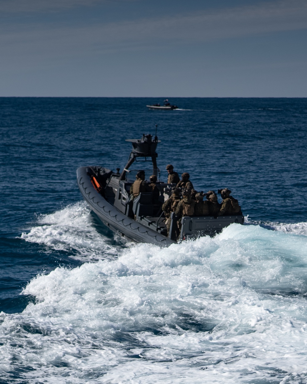 26th MEU's Boat Assault Force conducts VBSS
