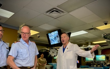 Bundeswehr Medical Academy Commandant visits NMCSD, explores collaborative opportunities